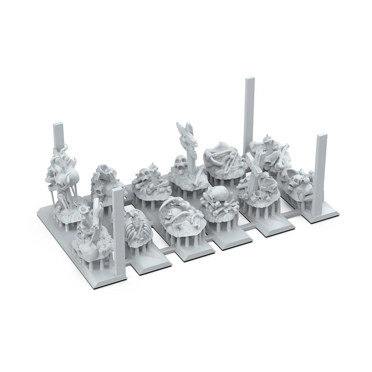 AK Interactive Resin Basing Set - Bones Remains - Image 2