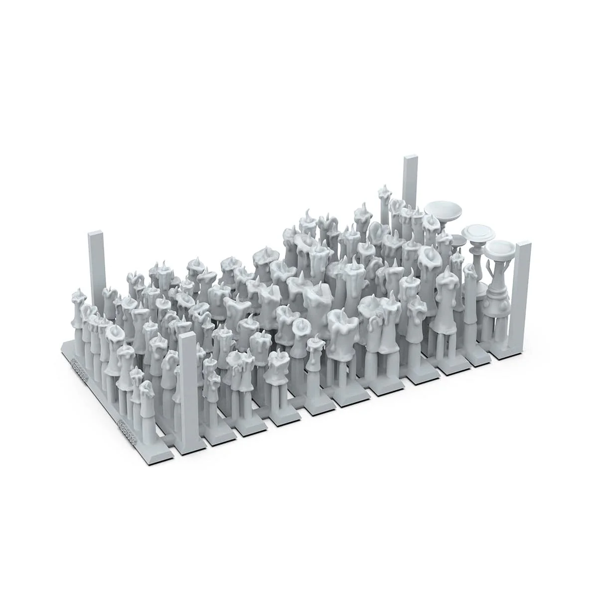 AK Interactive Resin Basing Set - Candles - Image 2