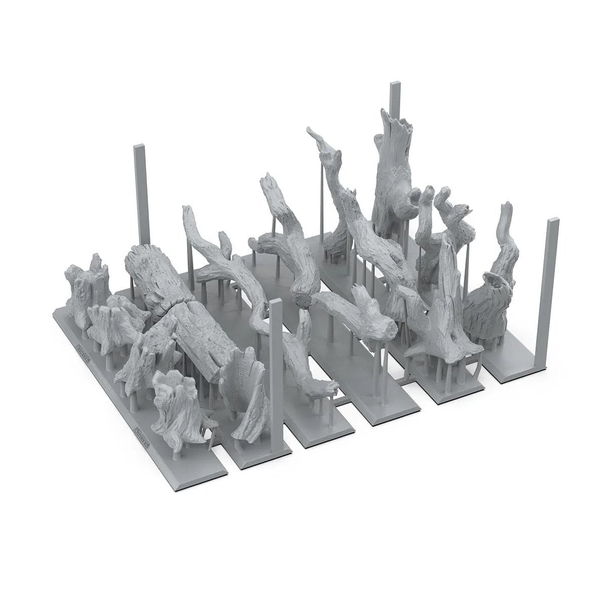 AK Interactive Resin Basing Set - Dead Tree Basing - Image 2
