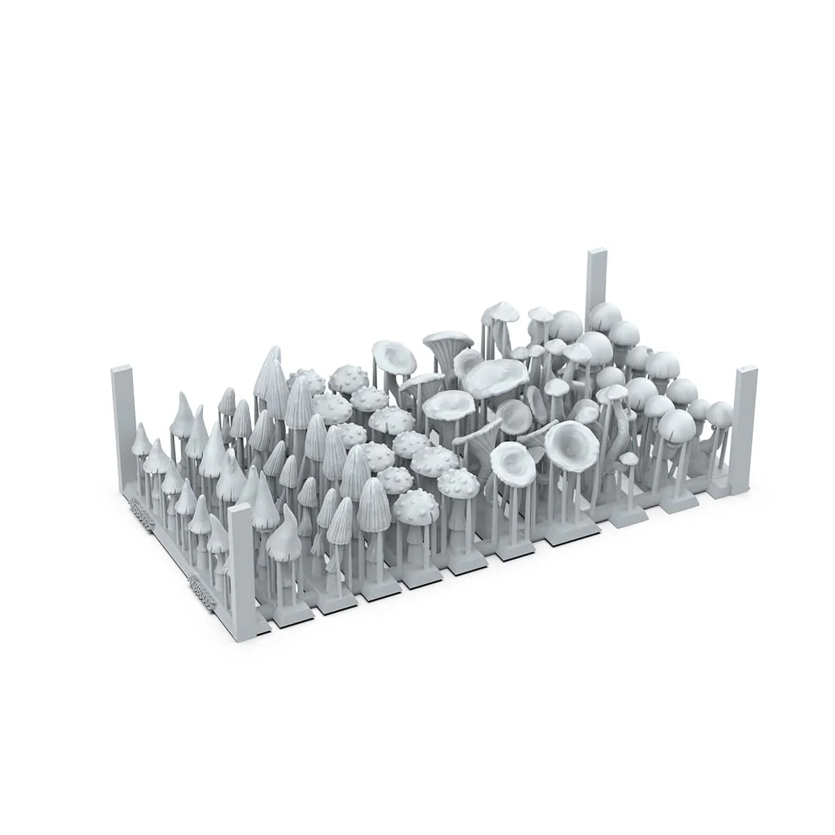 AK Interactive Resin Basing Set - Forest Mushrooms - Image 2