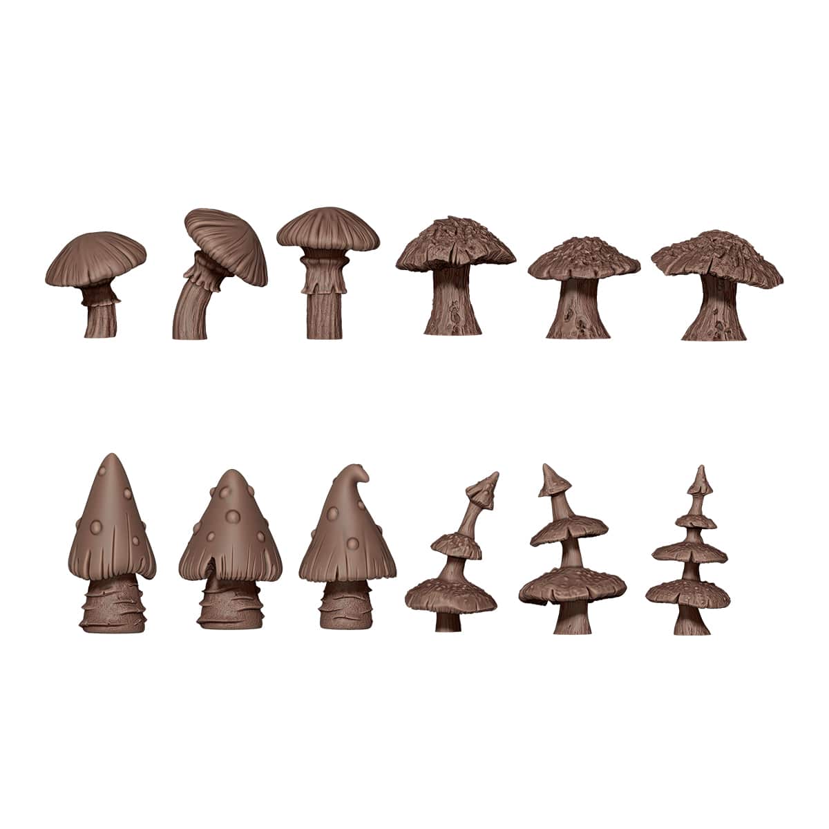 AK Interactive Resin Basing Set - Gigant Mushrooms - Image 2