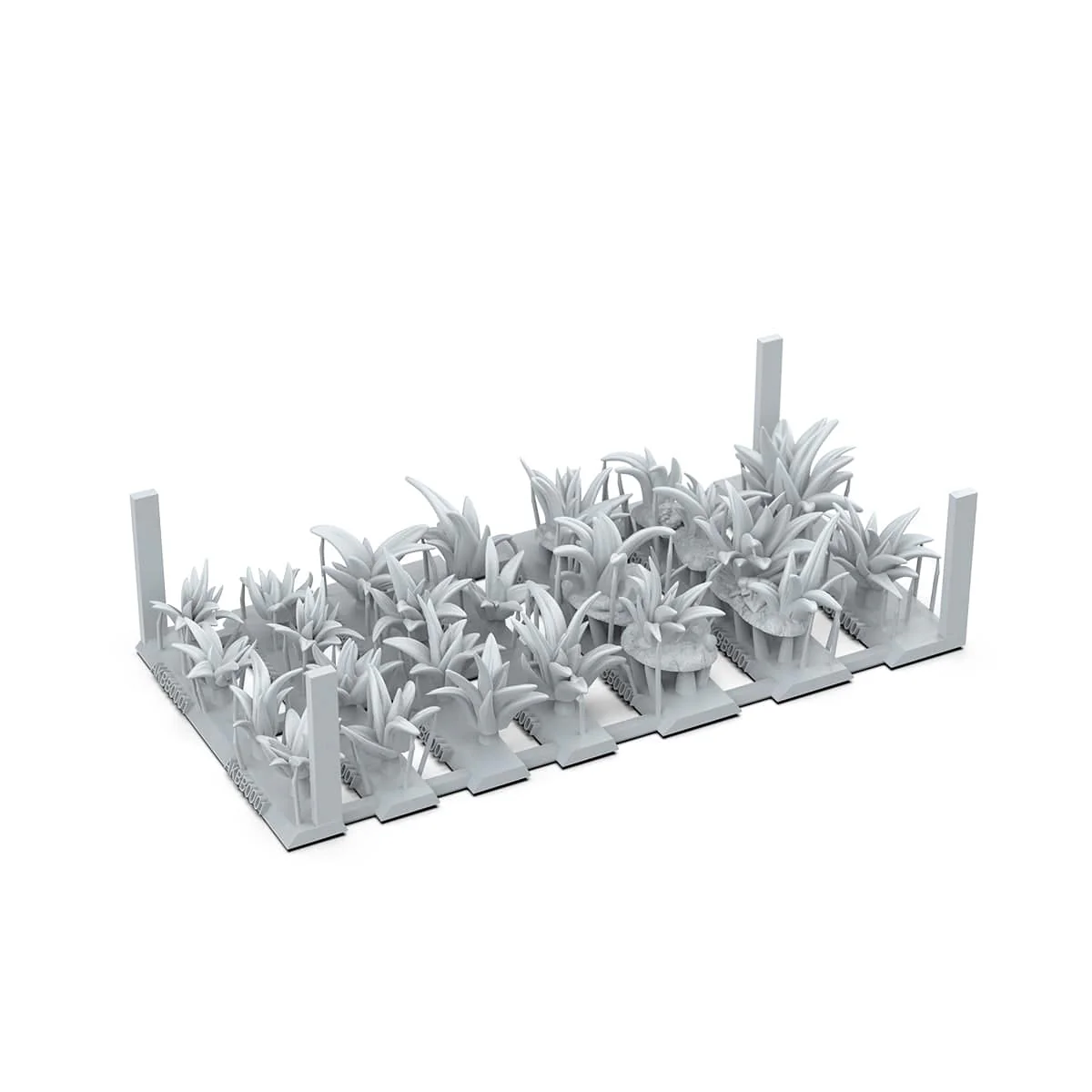 AK Interactive Resin Basing Set - Grass Tufts - Image 2