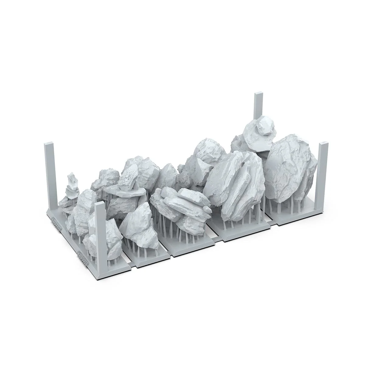 AK Interactive Resin Basing Set - Rocks & Tors - Image 2
