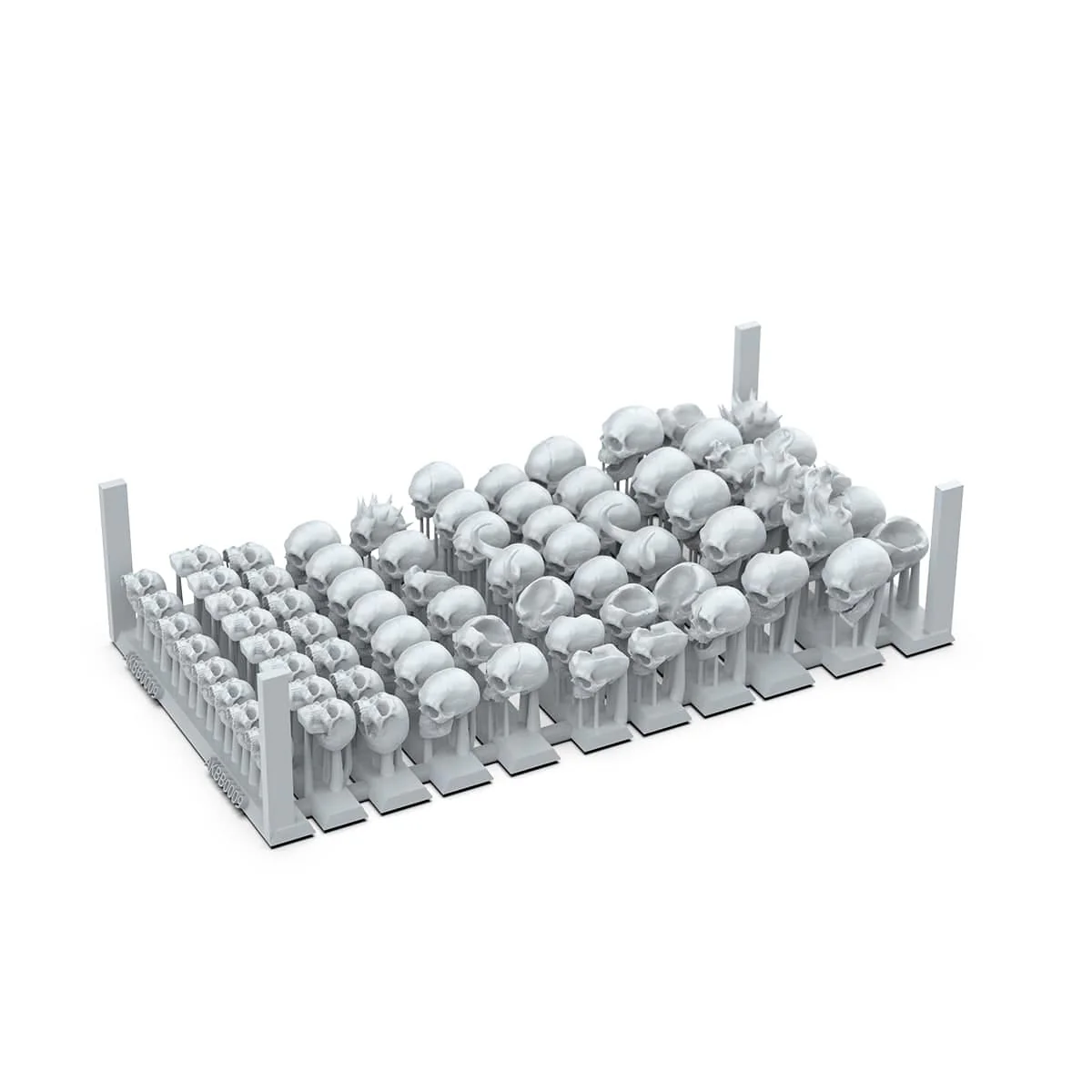 AK Interactive Resin Basing Set - Skulls - Image 2