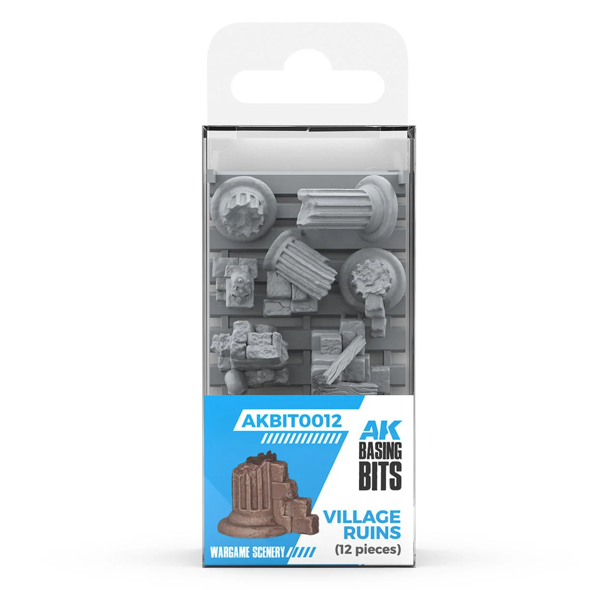 AK Interactive Resin Basing Set - Village Ruins