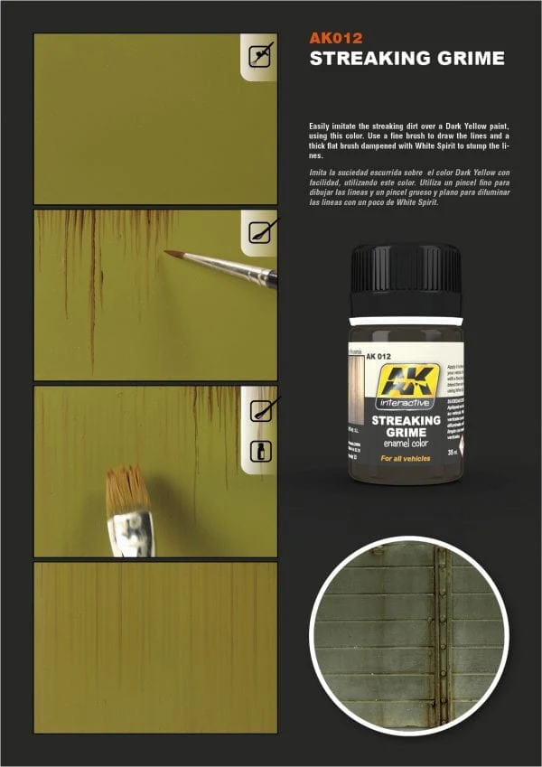 AK Interactive Streaking Grime General 35ml - Image 3
