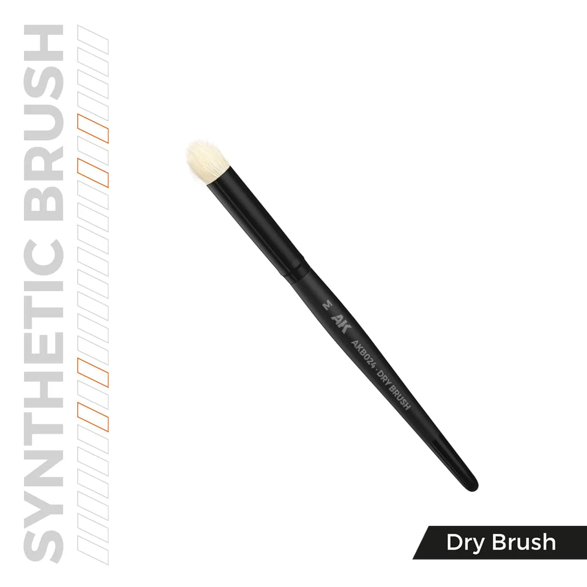 AK Interactive Synthetic Dry Brush - Size Medium - Image 3