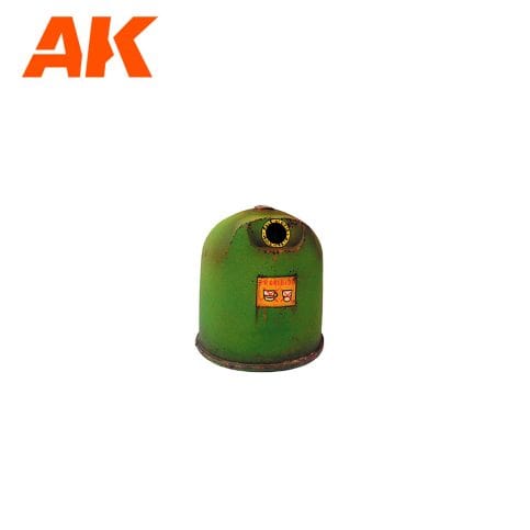 AK Interactive Wargame & Diorama Scenography Objects 30-35mm - Trashbins - Image 3