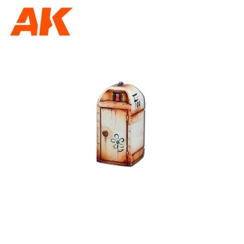 AK Interactive Wargame & Diorama Scenography Objects 30-35mm - Trashbins - Image 6