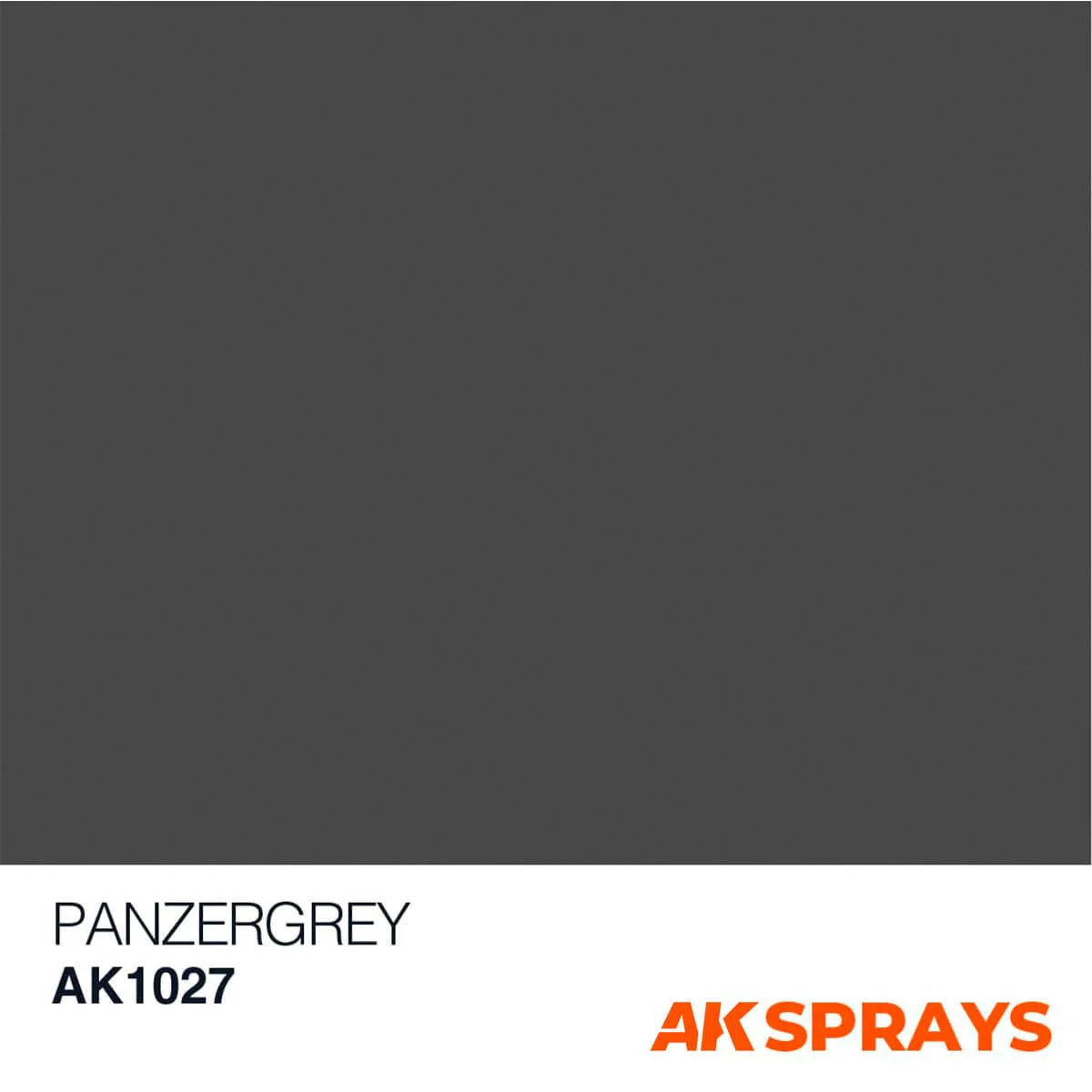 AK Interactive Wargame Primer Spray - Panzergrey (Dunkelgrau) 150ml - Image 2