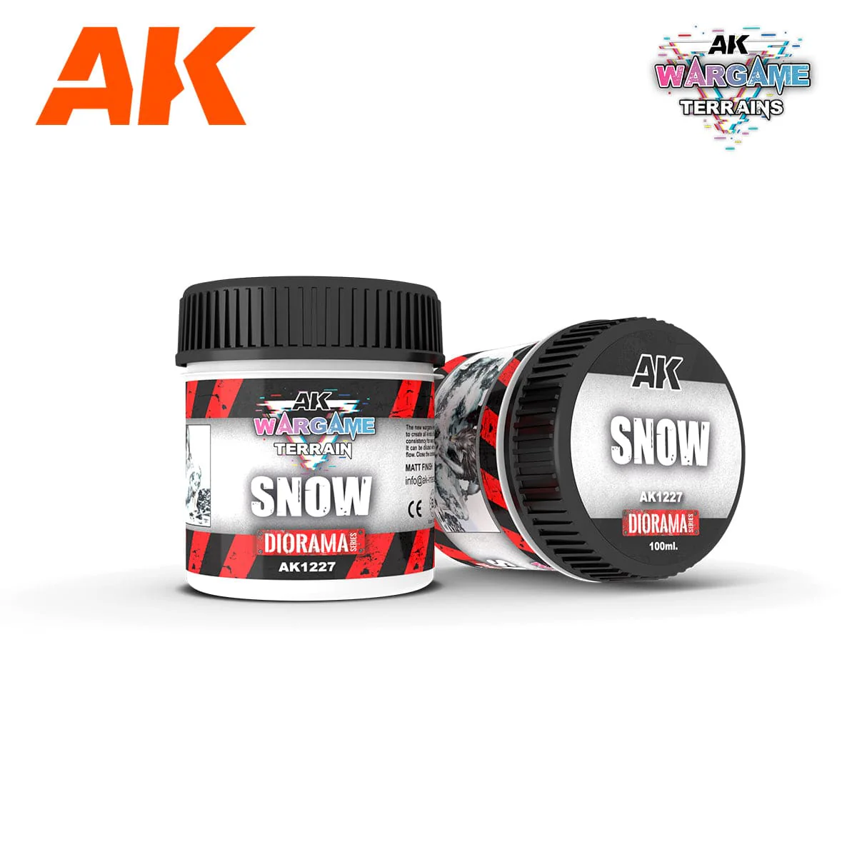 AK Interactive Wargame Terrains Snow 100ml
