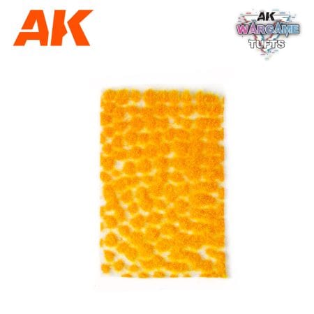 AK Interactive Wargame Tufts 4.5mm - Orange & Yellow - Image 2