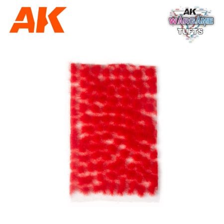 AK Interactive Wargame Tufts 4.5mm - Red - Image 2