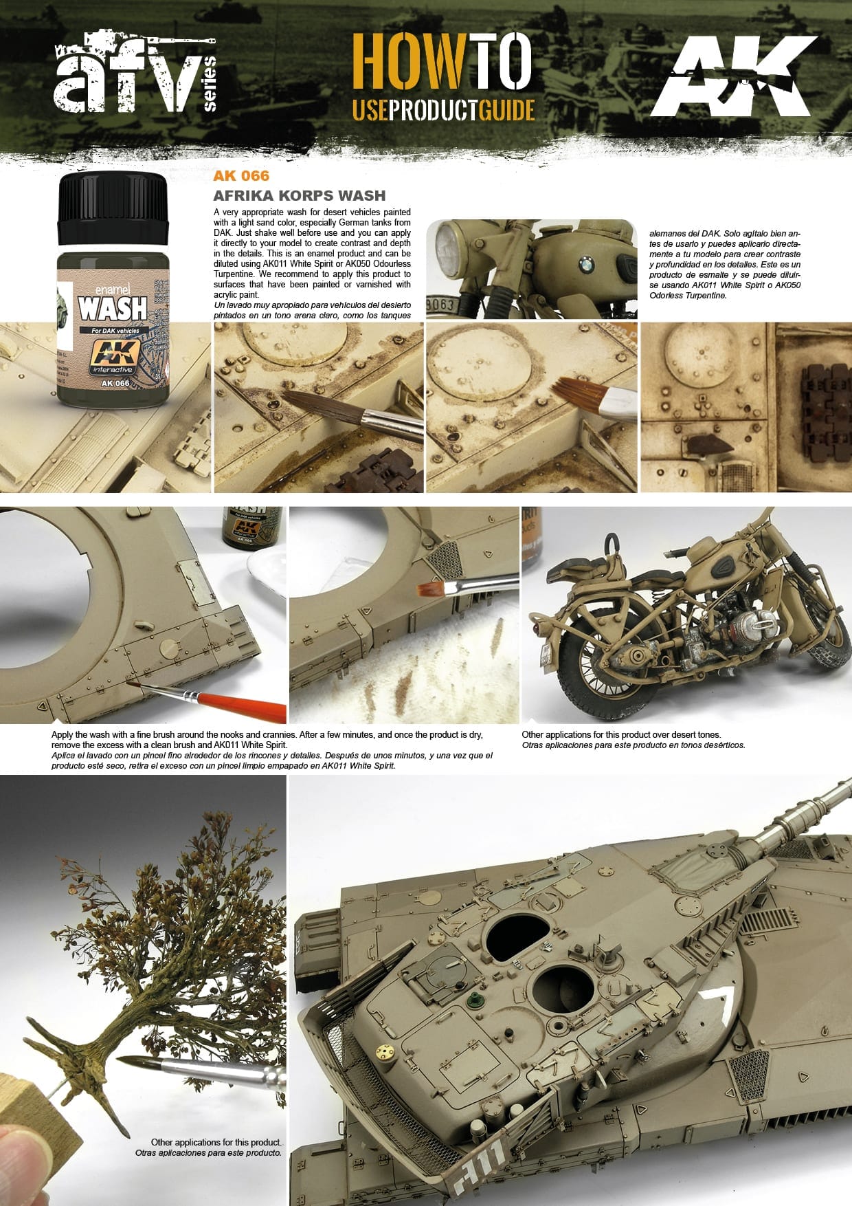 AK Interactive Wash For Afrika Korps Vehicles - Image 2