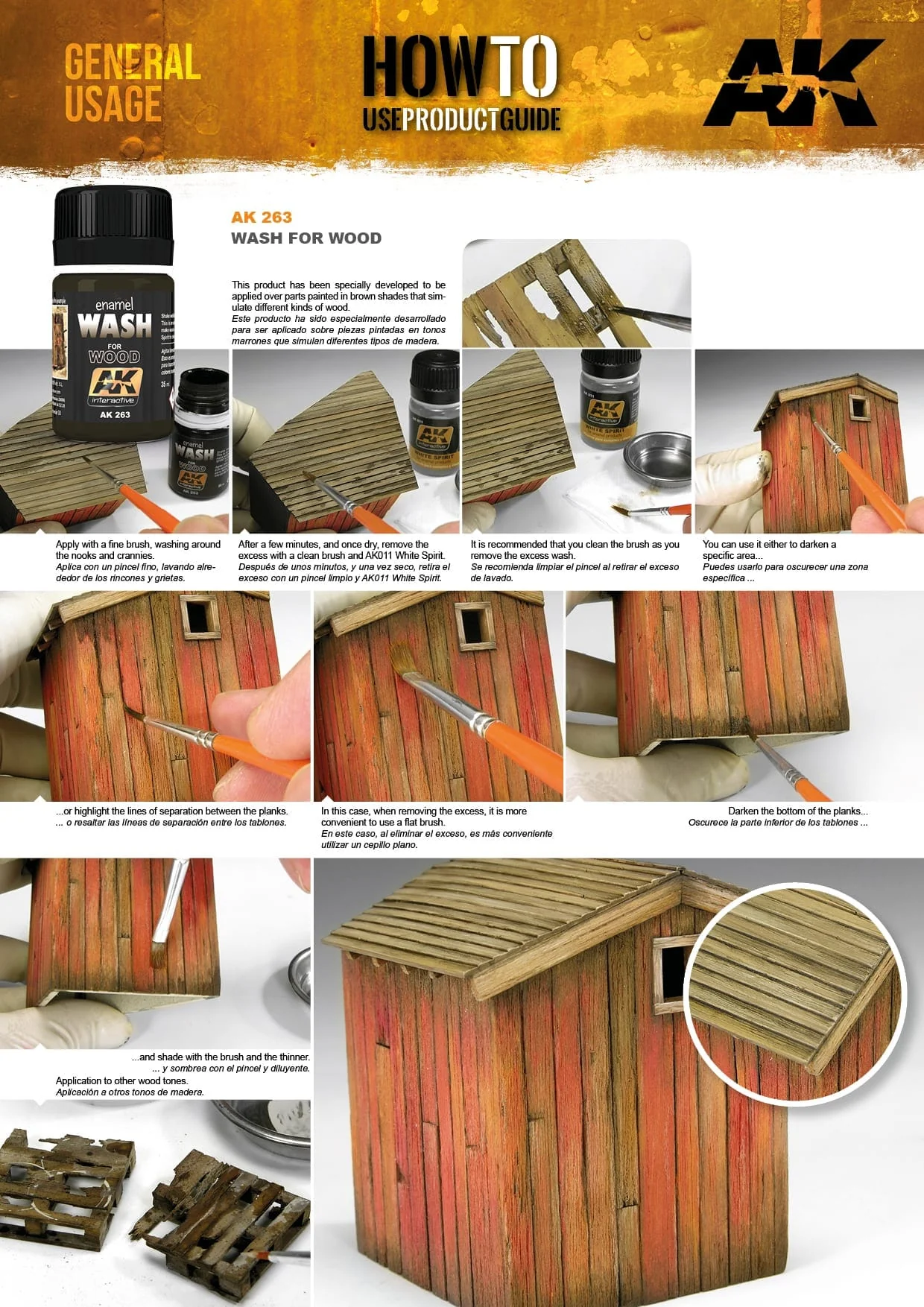 AK Interactive Wash For Wood - Image 2