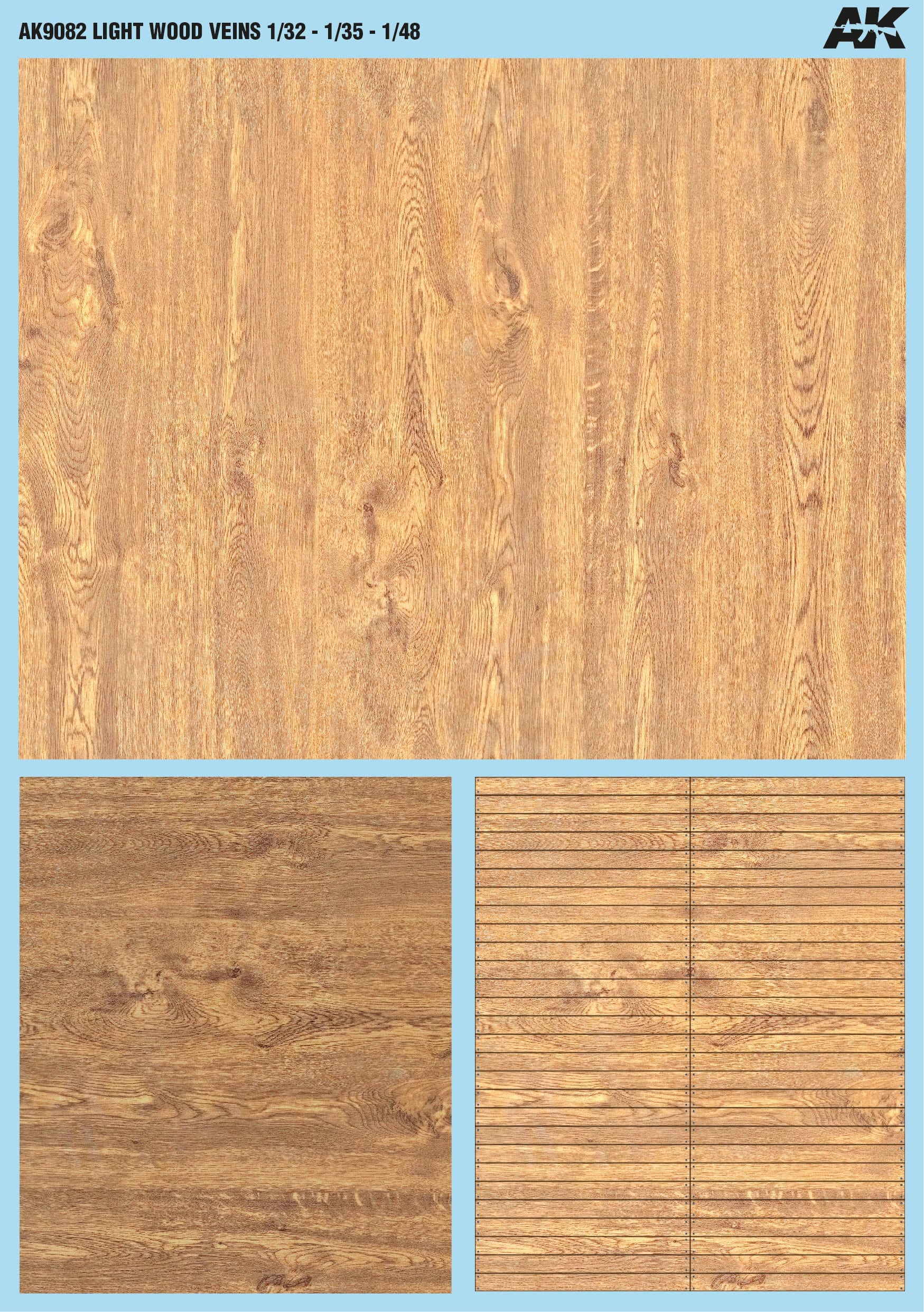 AK Interactive Wood Veins Decals - Image 2