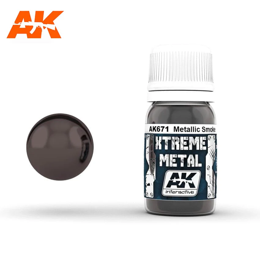 AK Interactive Xtreme Metal Smoke Metallic 35ml