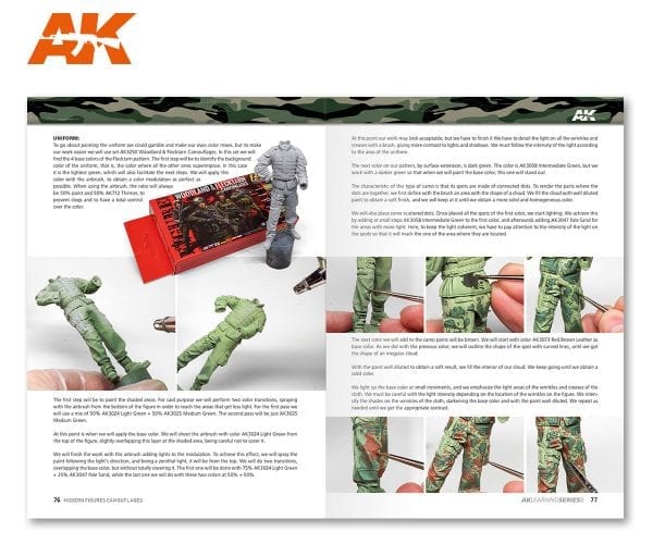 AK Interactive Learning Series No 8 - Modern Figures Camouflages - Image 3