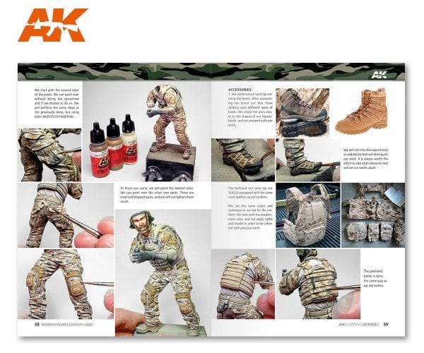 AK Interactive Learning Series No 8 - Modern Figures Camouflages - Image 4