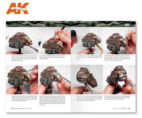 AK Interactive Learning Series No 8 - Modern Figures Camouflages - Image 5