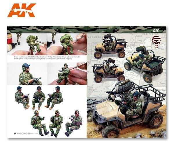 AK Interactive Learning Series No 8 - Modern Figures Camouflages - Image 6