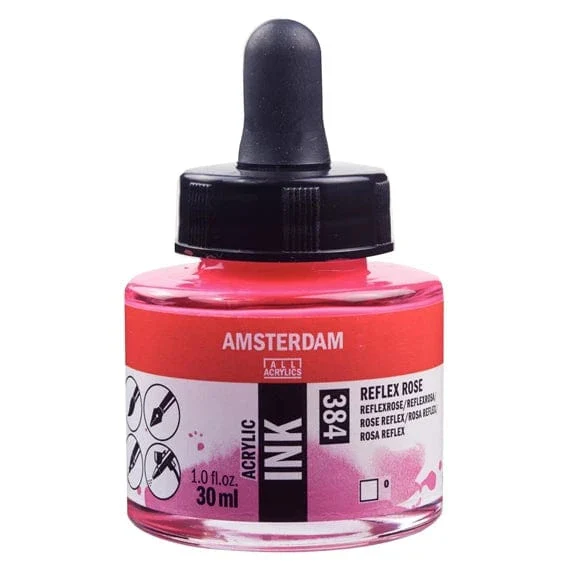 Amsterdam Acrylic Inks 30ml - Reflex Rose
