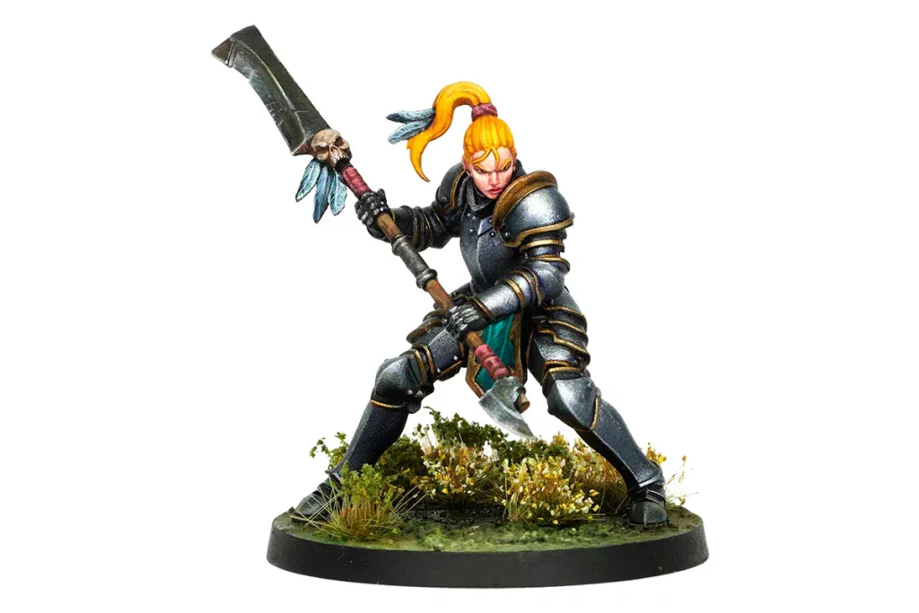 Angel Giraldez Miniatures - Elysia (Armor Version) - Limited edition - 54mm Figure - Image 2