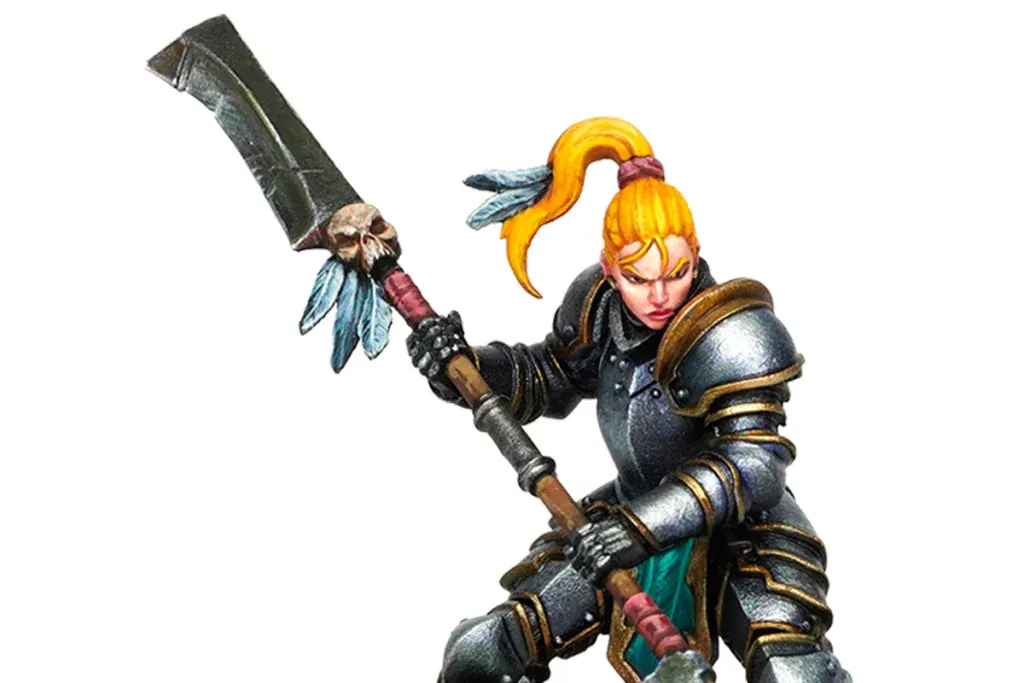 Angel Giraldez Miniatures - Elysia (Armor Version) - Limited edition - 54mm Figure - Image 3