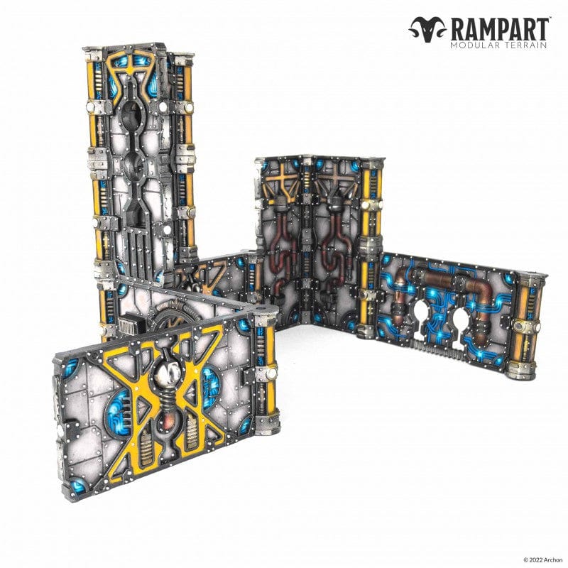 Archon Studio RAMPART Modular: Cobalt Foundry Scenery - Image 8