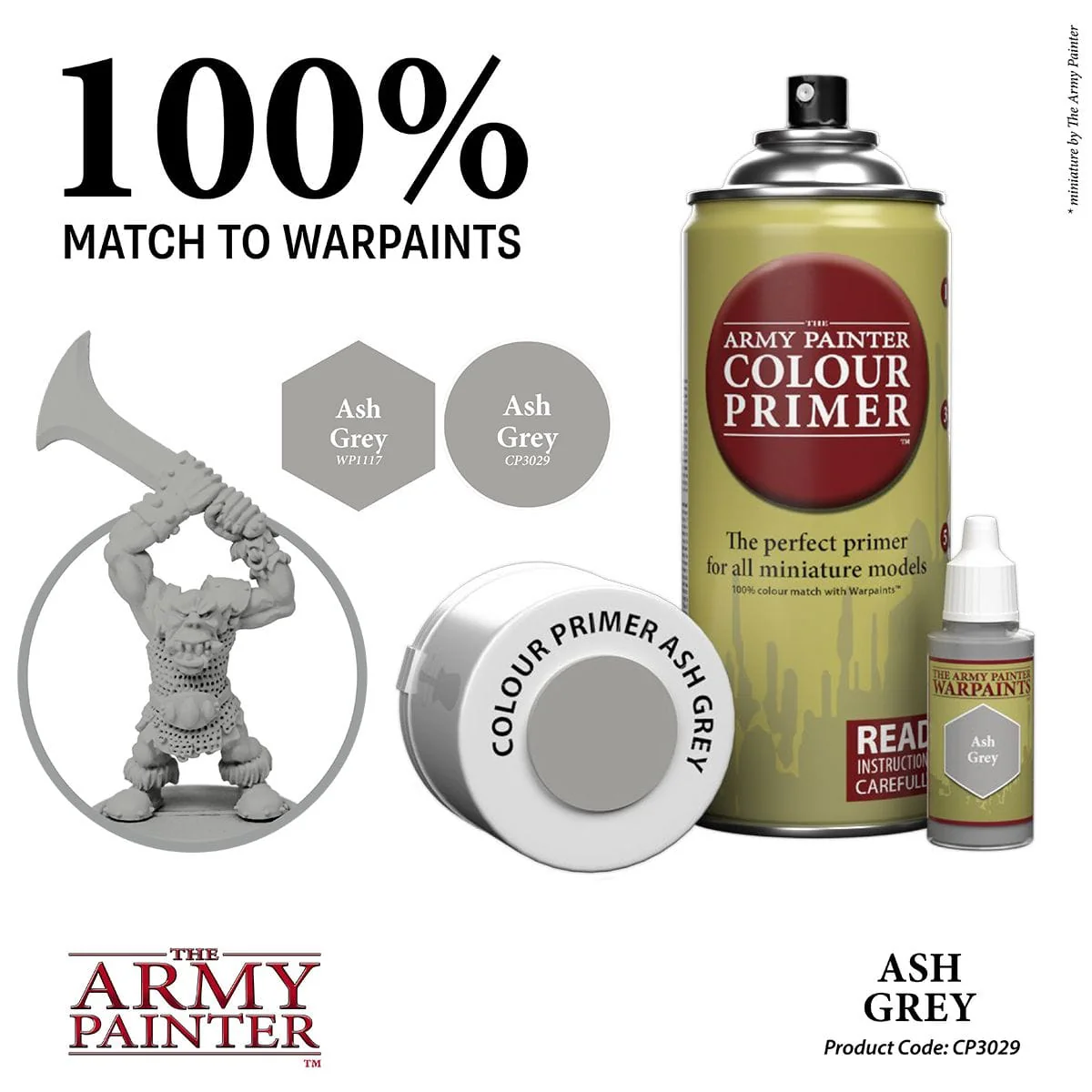 Army Painter Ash Grey Primer Spray - Image 2