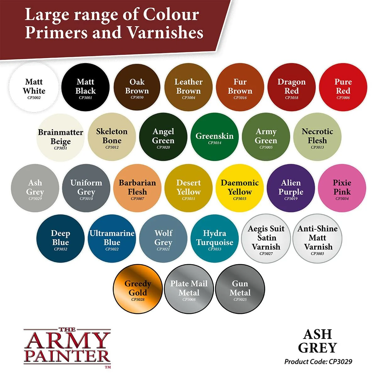 Army Painter Ash Grey Primer Spray - Image 6
