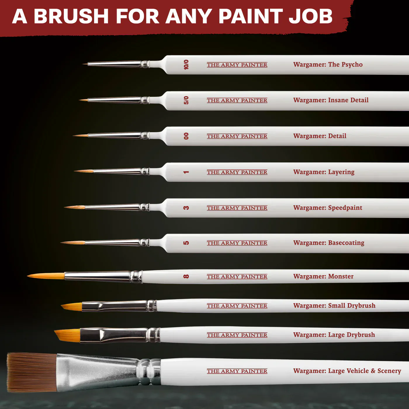 Army Painter Mega Brush Set - Image 3