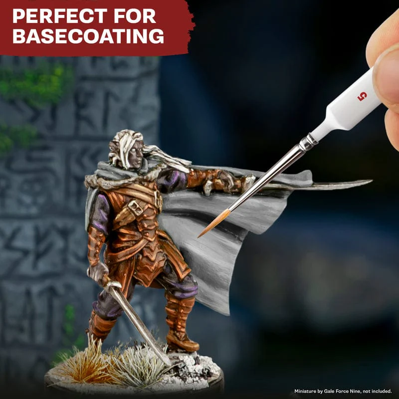 Army Painter NEW Wargamer Brush -  Basecoating - Image 2