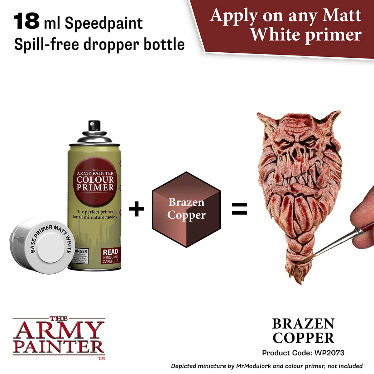 Army Painter Speedpaint 18ml - Brazen Copper - Image 2