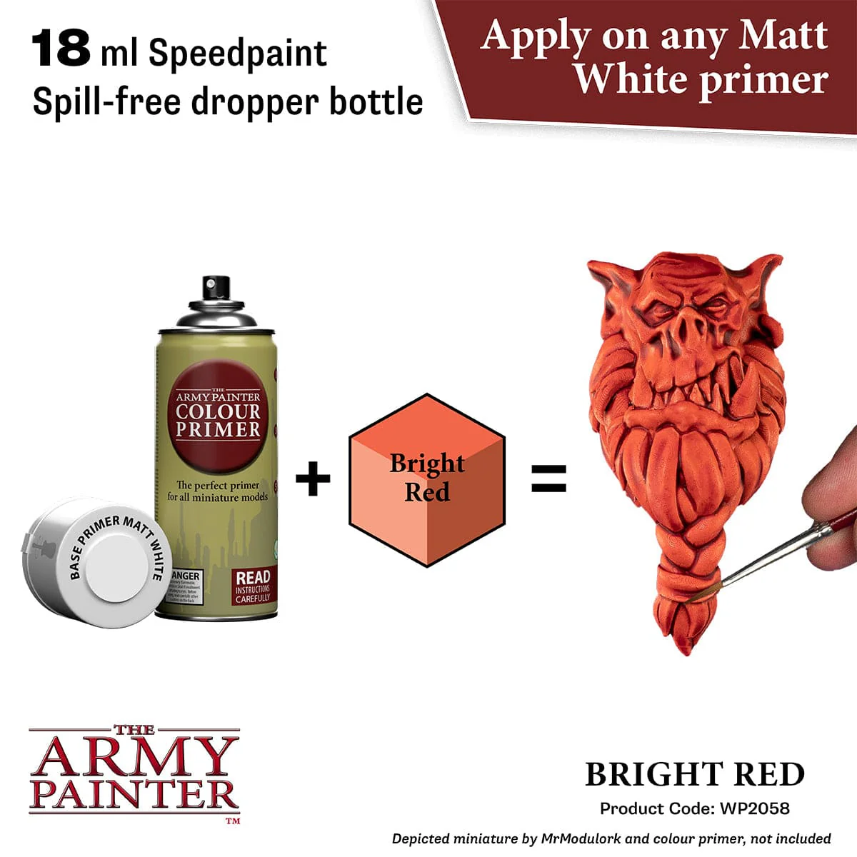 Army Painter Speedpaint 18ml - Bright Red - Image 2