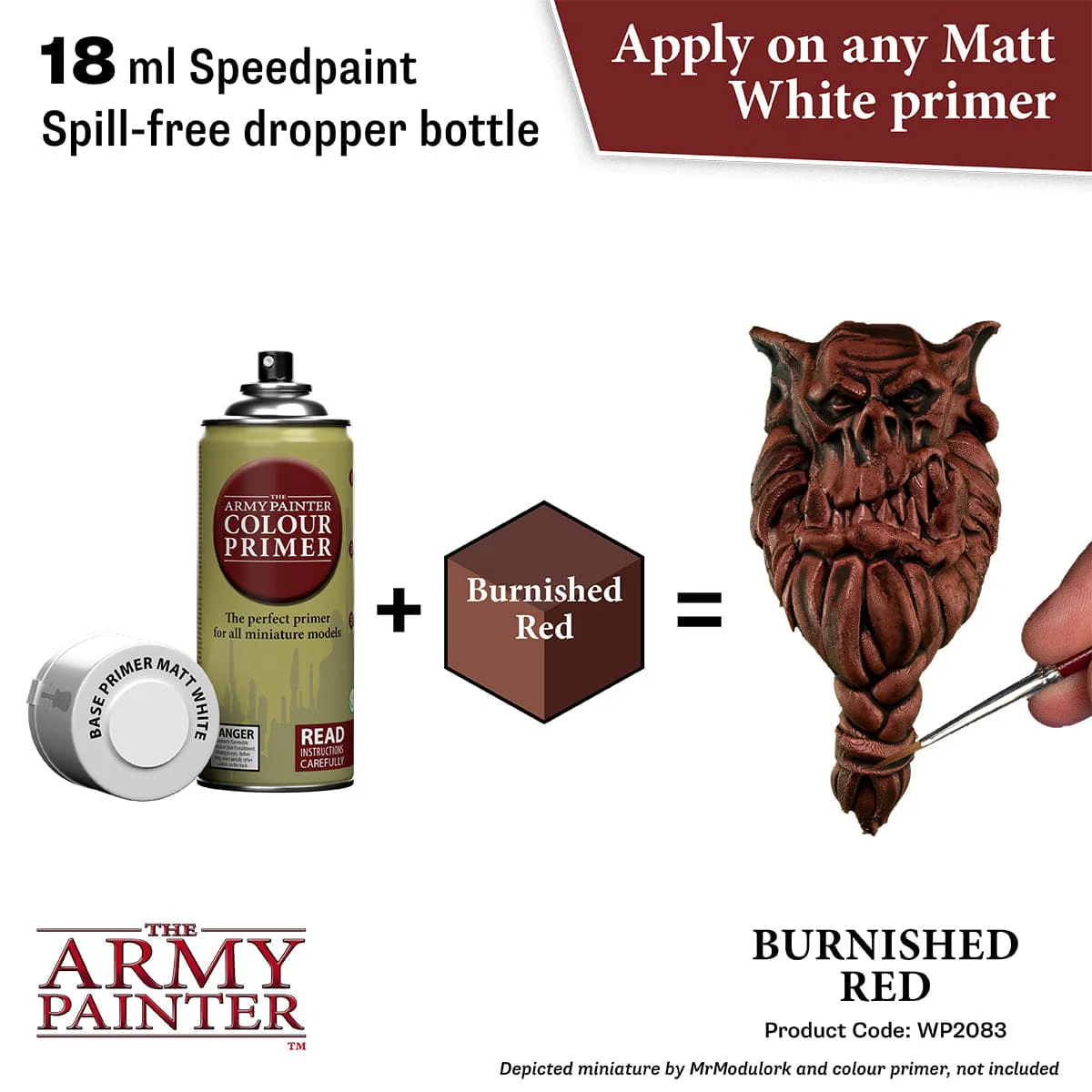 Army Painter Speedpaint 18ml - Burnished Red - Image 2