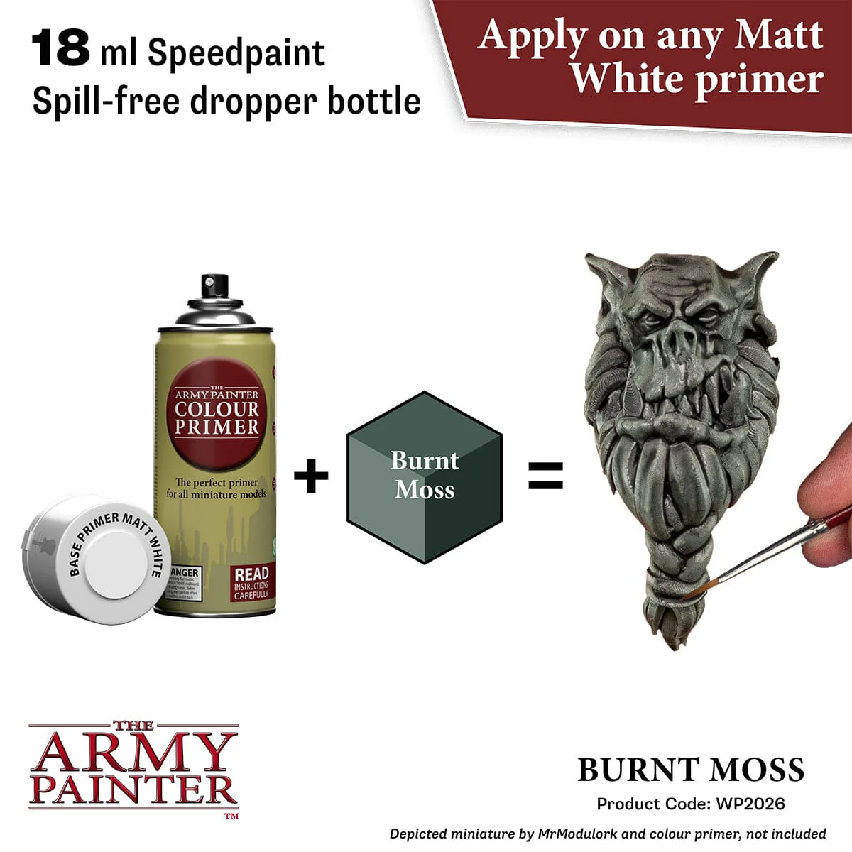 Army Painter Speedpaint 18ml - Burnt Moss - Image 2