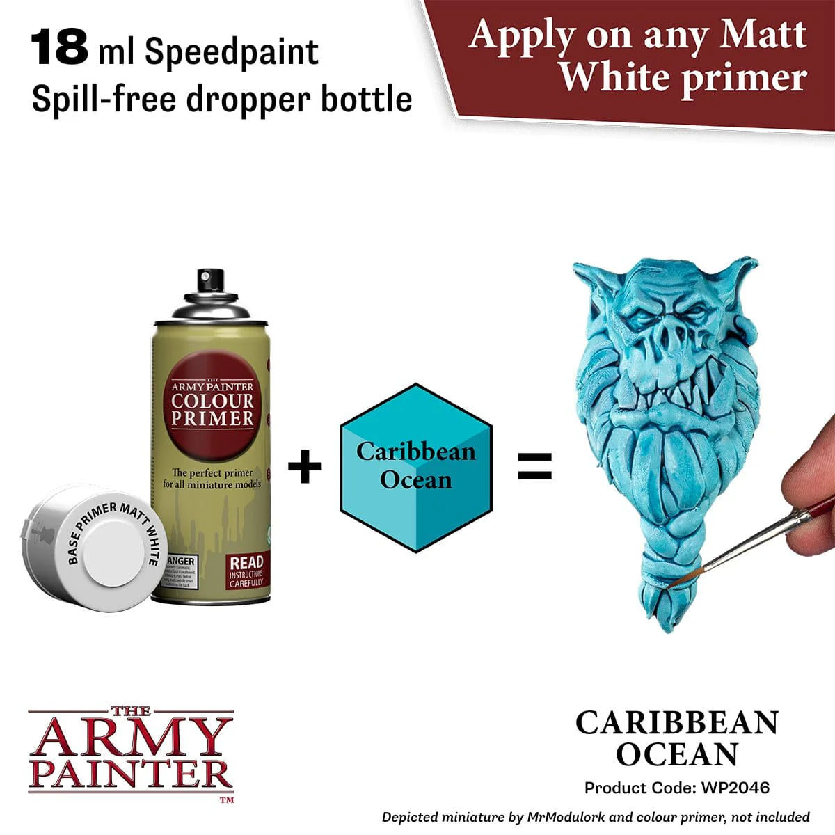 Army Painter Speedpaint 18ml -  Caribbean Ocean - Image 2