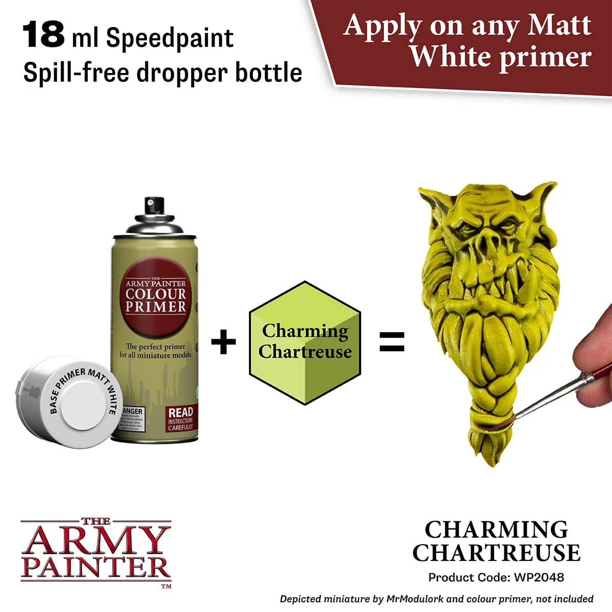 Army Painter Speedpaint 18ml - Charming Chartreuse - Image 2