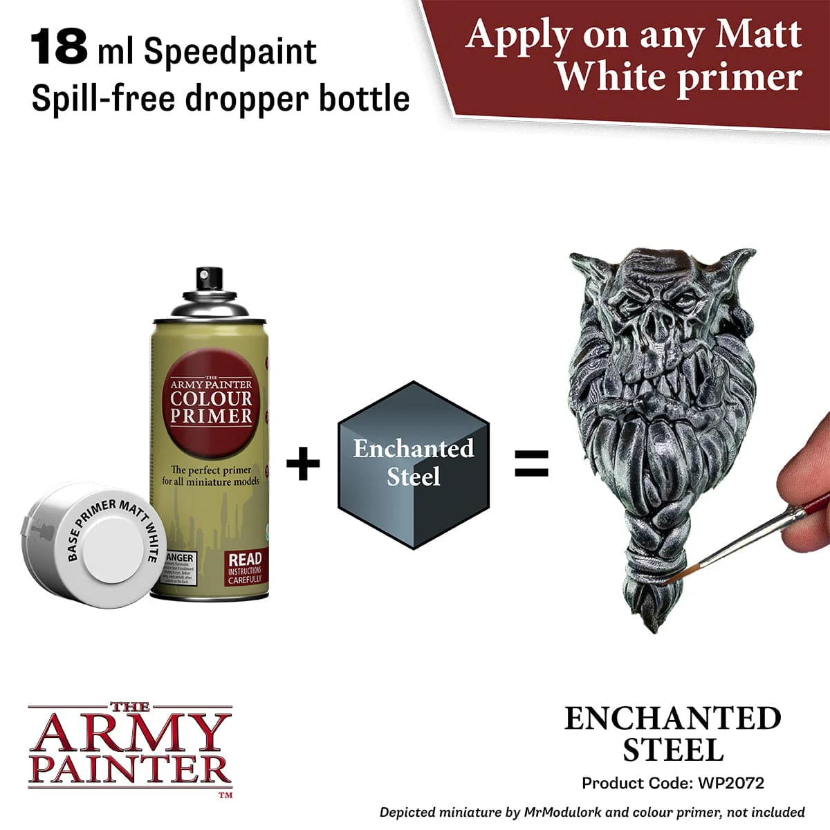 Army Painter Speedpaint 18ml - Enchanted Steel - Image 2