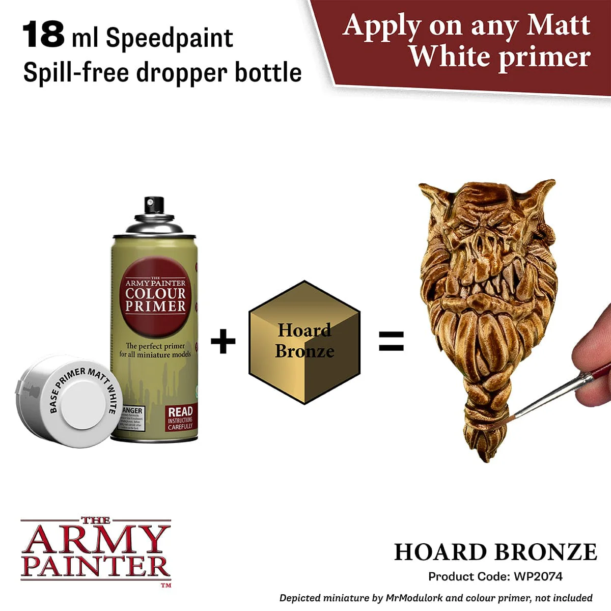 Army Painter Speedpaint 18ml - Hoard Bronze - Image 2