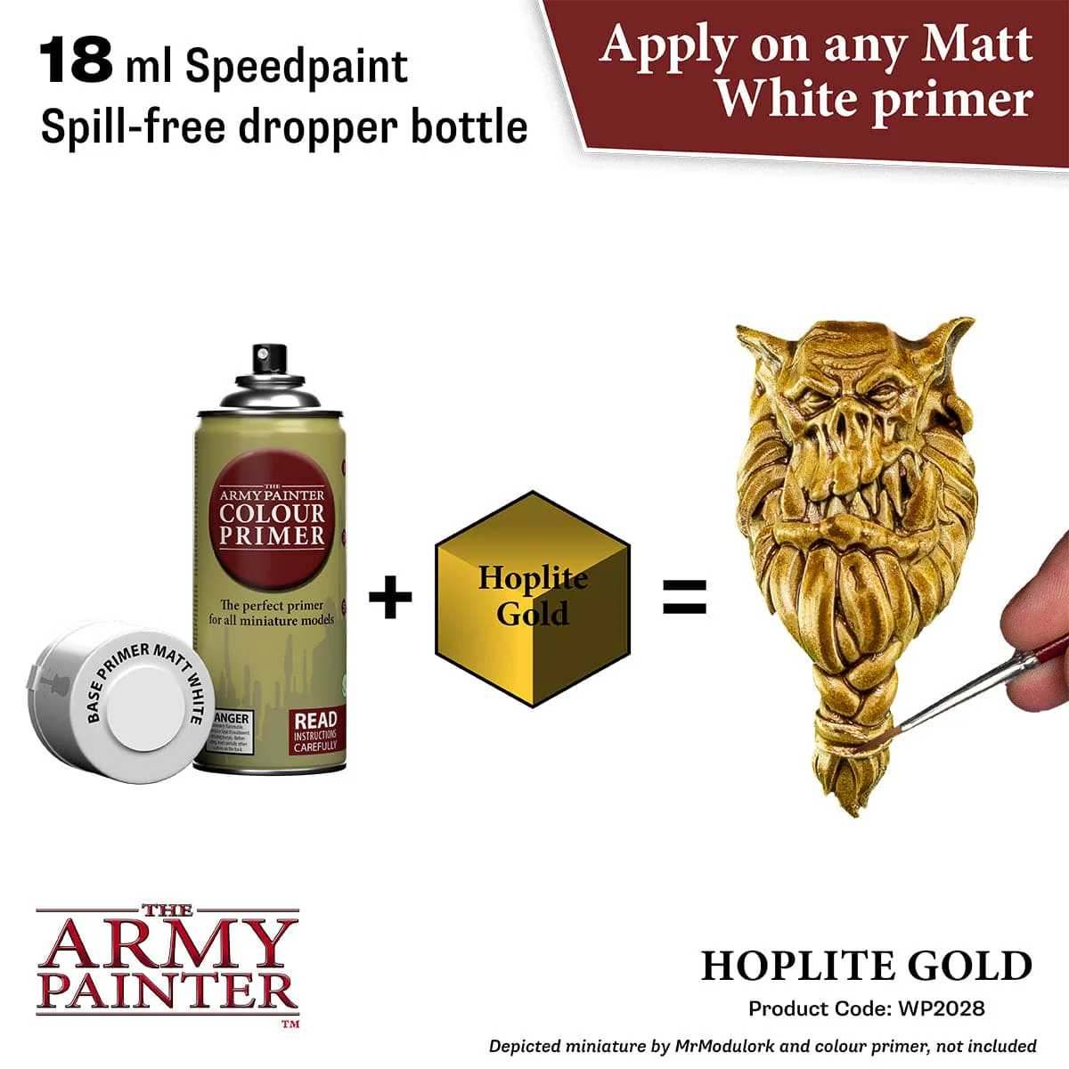 Army Painter Speedpaint 18ml - Hoplite Gold - Image 2