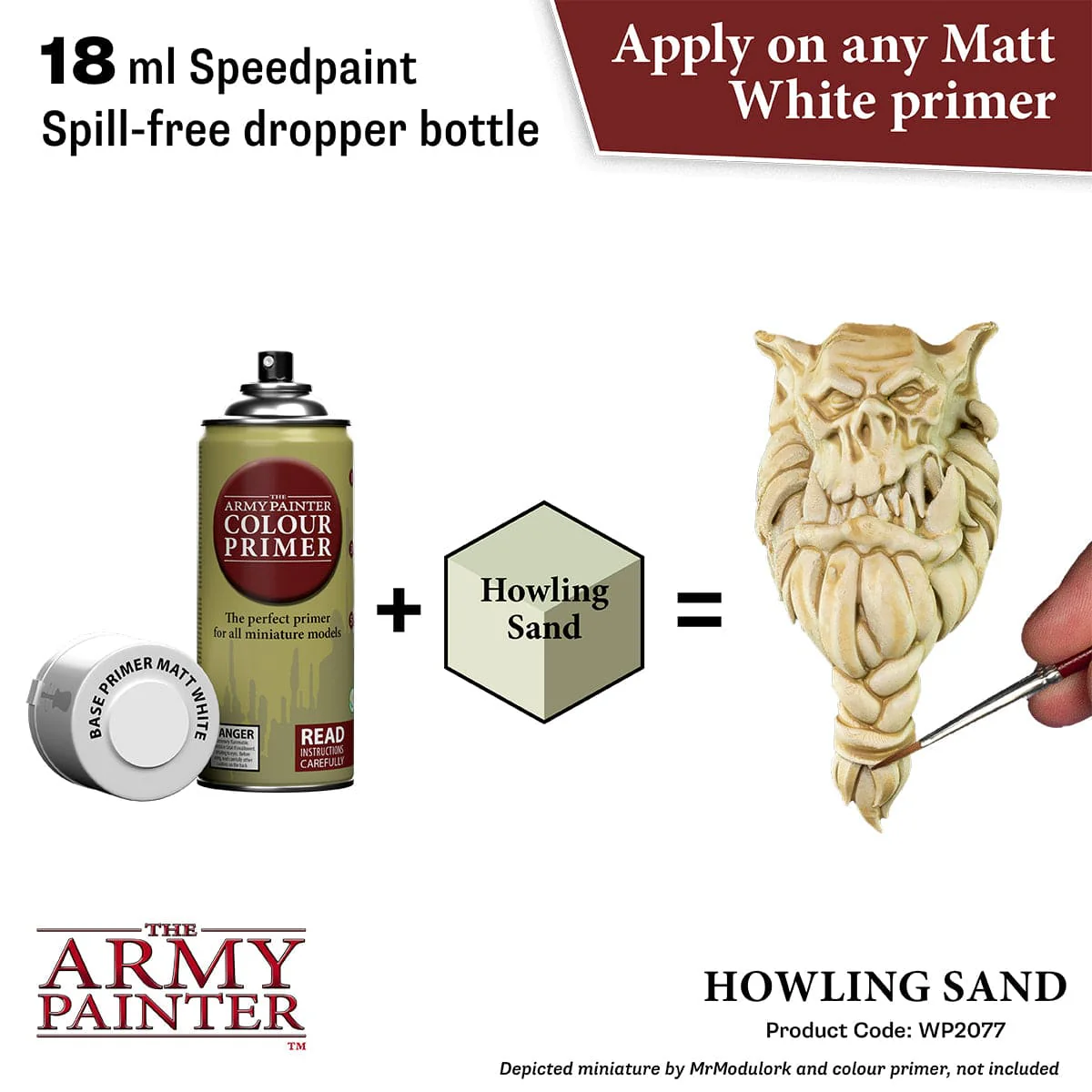 Army Painter Speedpaint 18ml - Howling Sand - Image 2