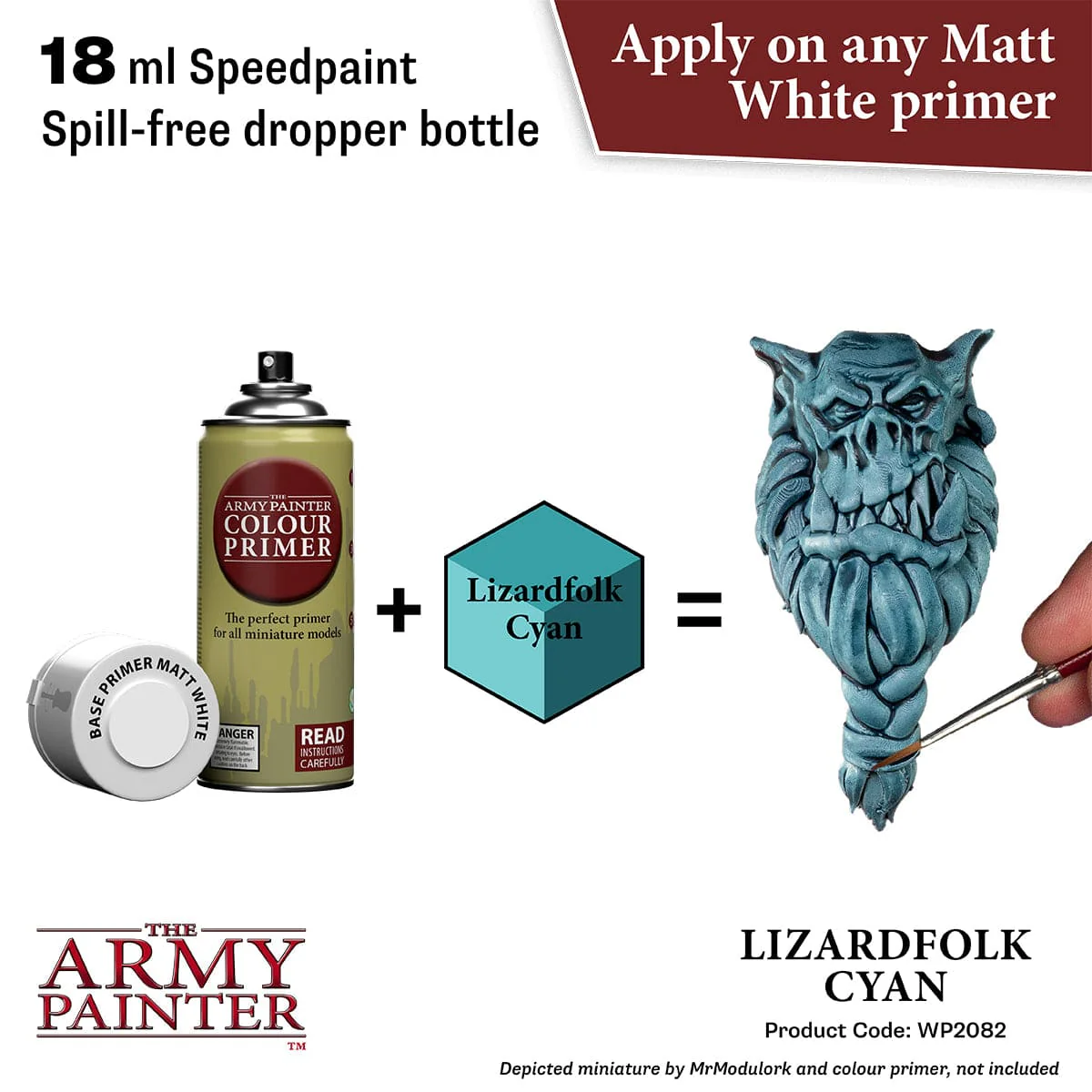 Army Painter Speedpaint 18ml - Lizardfolk Cyan - Image 2