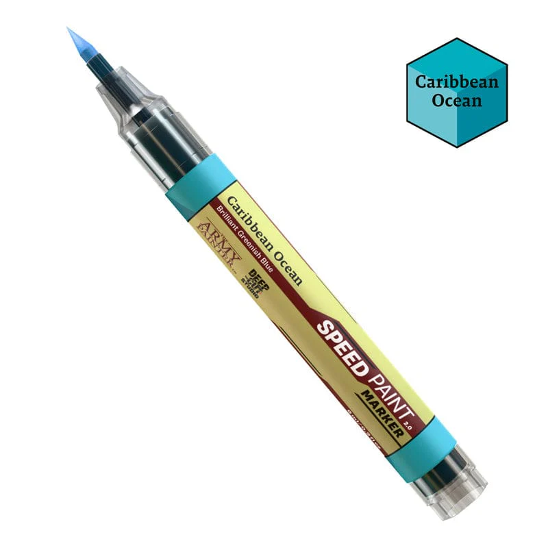 Army Painter Speedpaint Marker - Caribbean Ocean