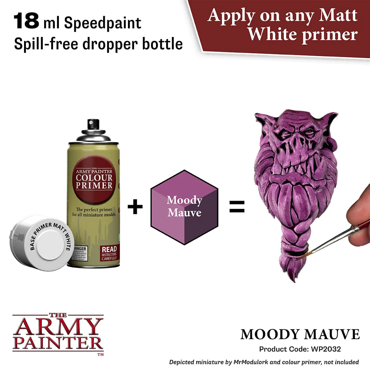 Army Painter Speedpaint 18ml - Moody Mauve - Image 2
