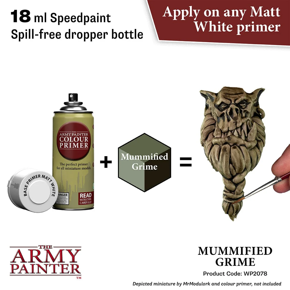 Army Painter Speedpaint 18ml - Mummified Grime - Image 2