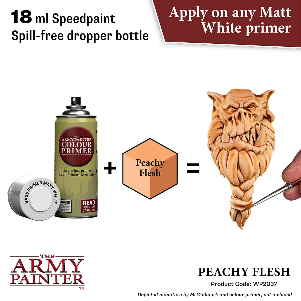 Army Painter Speedpaint 18ml - Peachy Flesh - Image 2