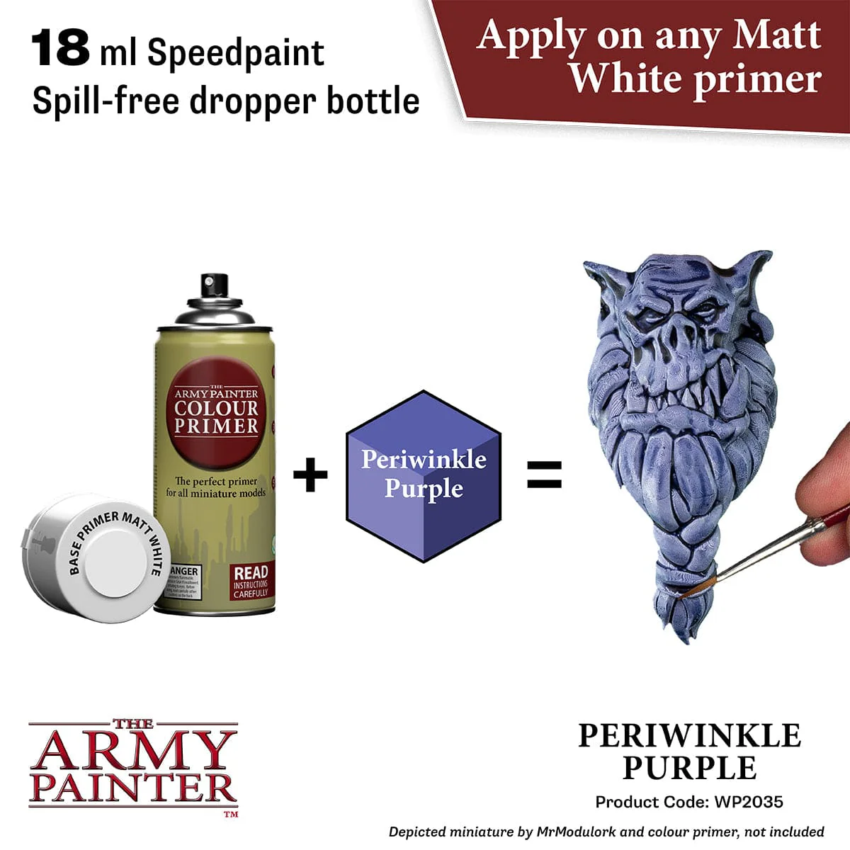 Army Painter Speedpaint 18ml - Periwinkle Purple - Image 2
