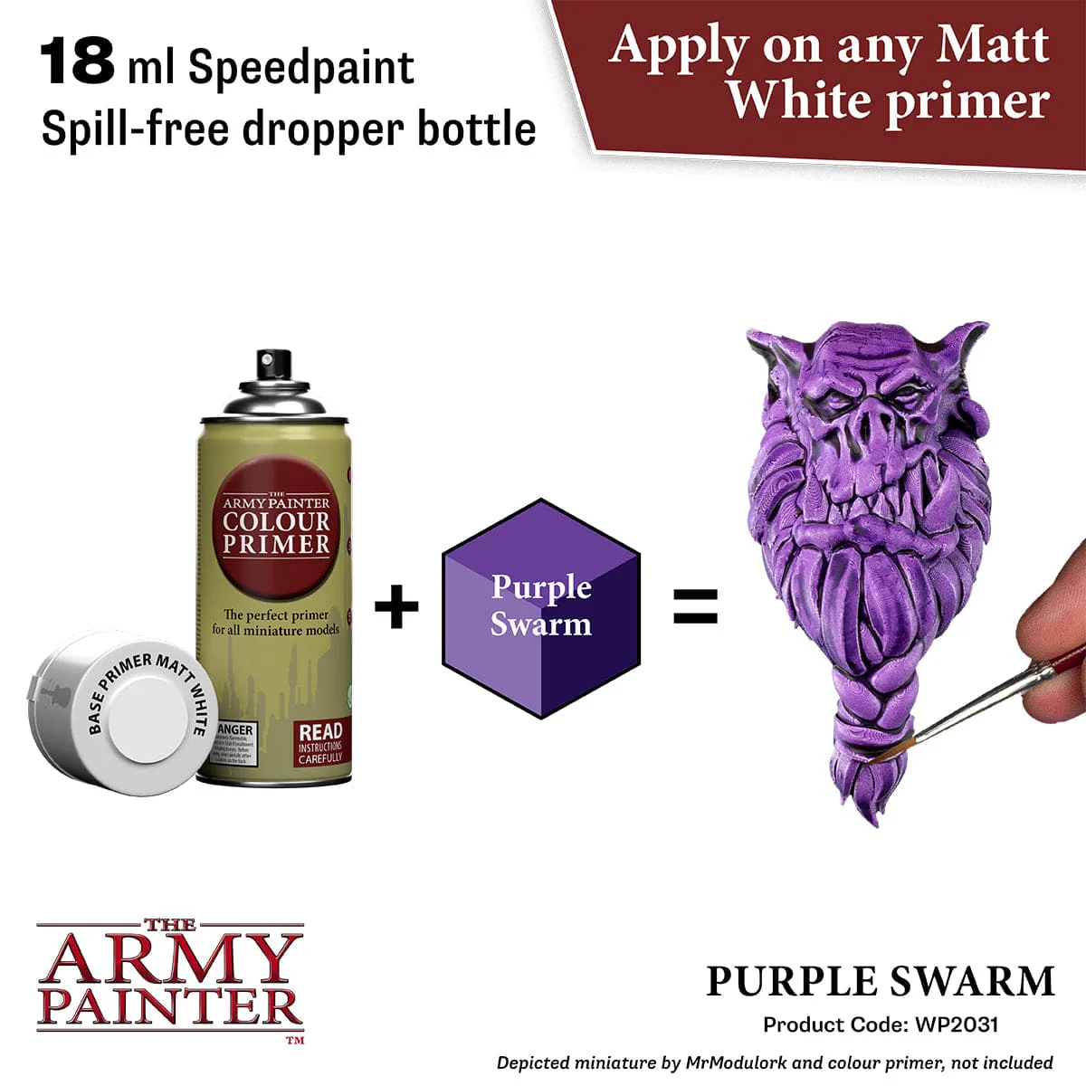 Army Painter Speedpaint 18ml - Purple Swarm - Image 2